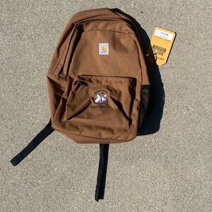 CARHARTT CANVAS BACKPACK PADDED SHOULDER STRAPS MESH SIDE POCKETS NEW WITH TAGS